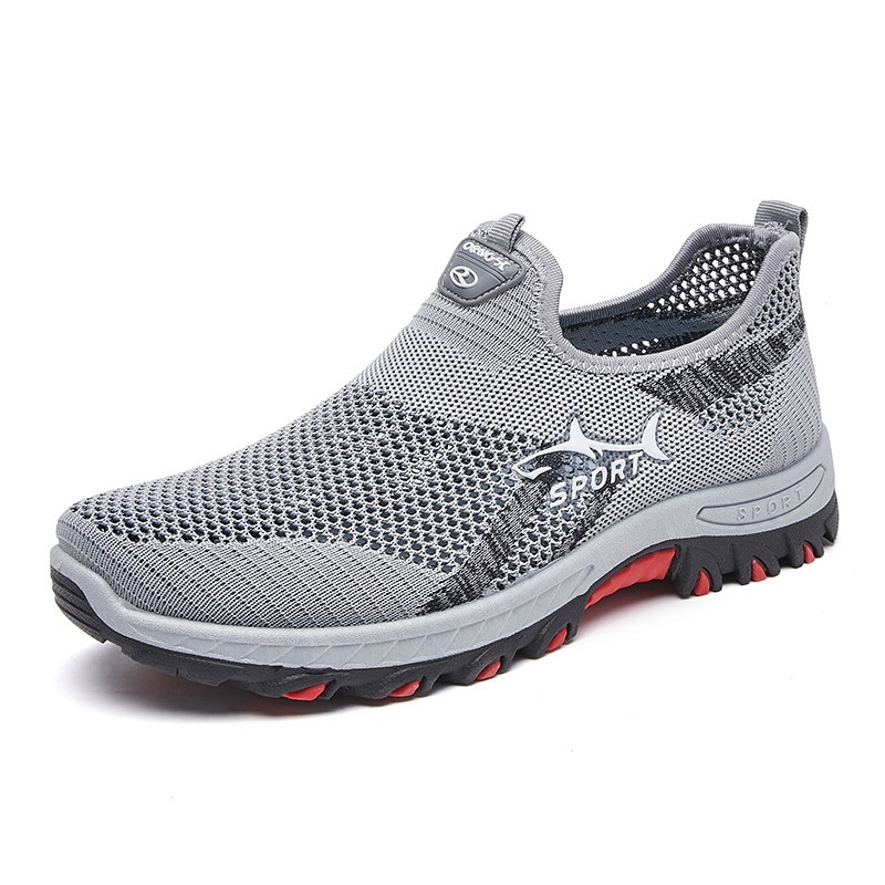 New Men's Casual Shoes, Comfortable and Breathable Sports Shoes, Slip-On Dad Shoes, Soft Sole Cloth Shoes