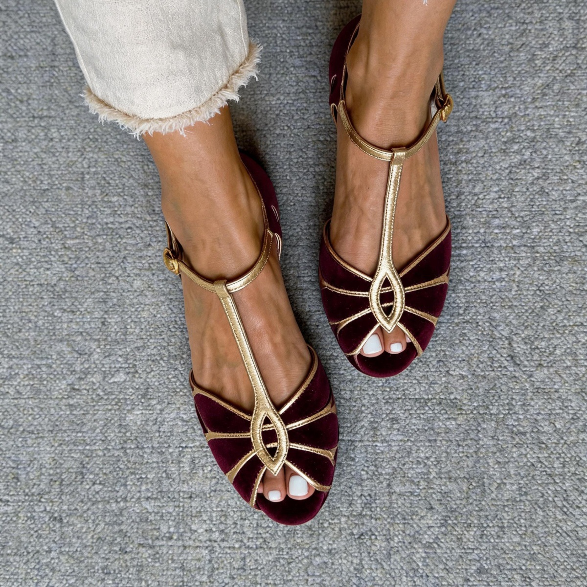 Casual Flat Women's Shoes Summer Fishmouth Comfortable Sandals Size Made to order, ships in 7 days - Image 5