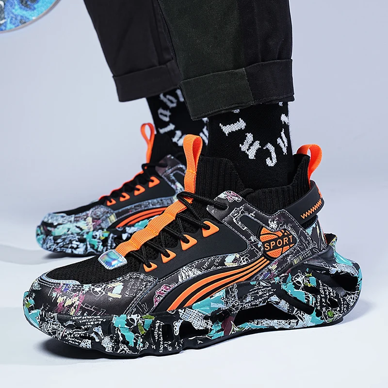 Men's Sneaker High-quality New Sneakers Plus Size Sneakers Running Shoes - Image 4