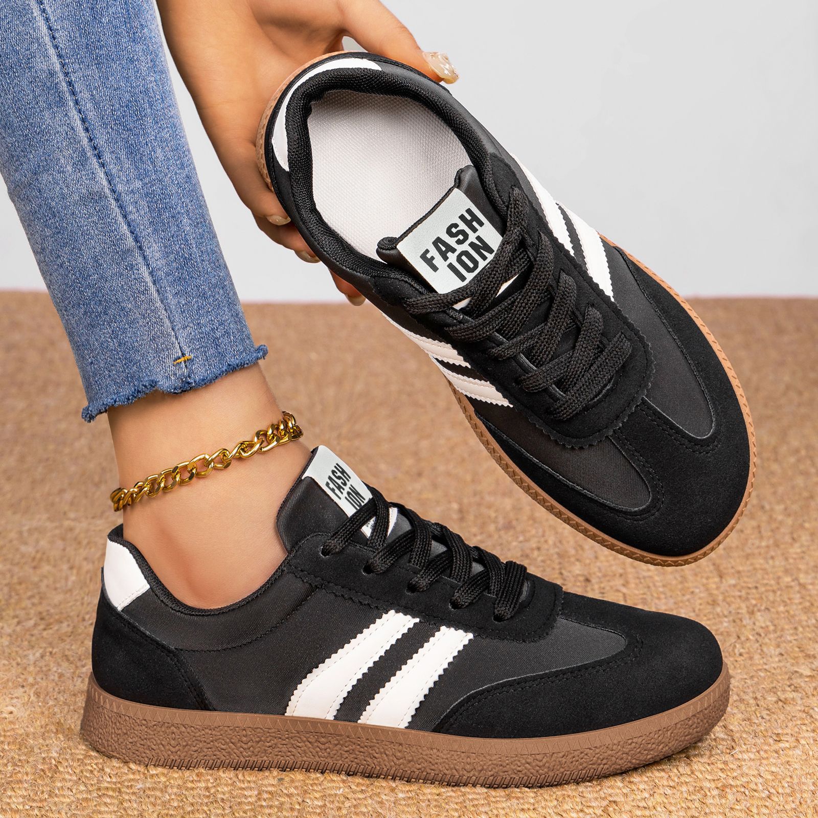 Soft soled lightweight German training casual shoes for women - Image 2
