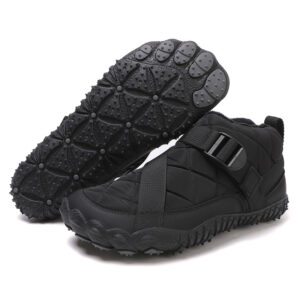Outdoor five finger snow boots waterproof cotton shoes with plush and thickened hiking cotton boots