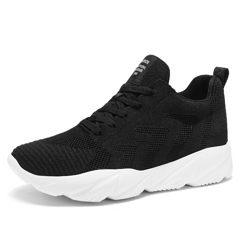 Height-Enhancing 8CM Men's Shoes, Sports Shoes, Spring and Summer Mesh Casual Shoes, Trendy Shoes, Soft Sole Travel Shoes, Student Running Shoes for Men - Image 5