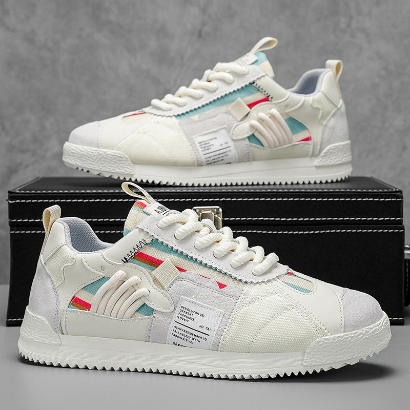 Thin Multi-Dopamine Agan Shoes Men's Mesh Breathable Fashion Versatile Casual Sports Sneakers - Image 6