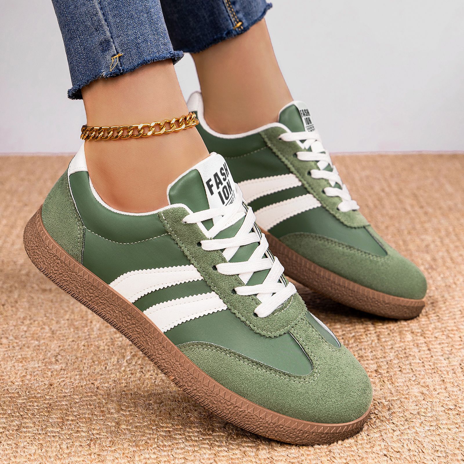 Soft soled lightweight German training casual shoes for women - Image 8