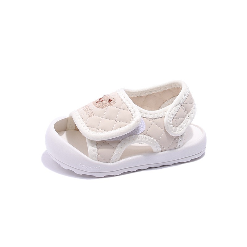 Little children's princess shoes baby shoes boys and girls toe-cap sandals infant soft sole toddler shoes - Image 5