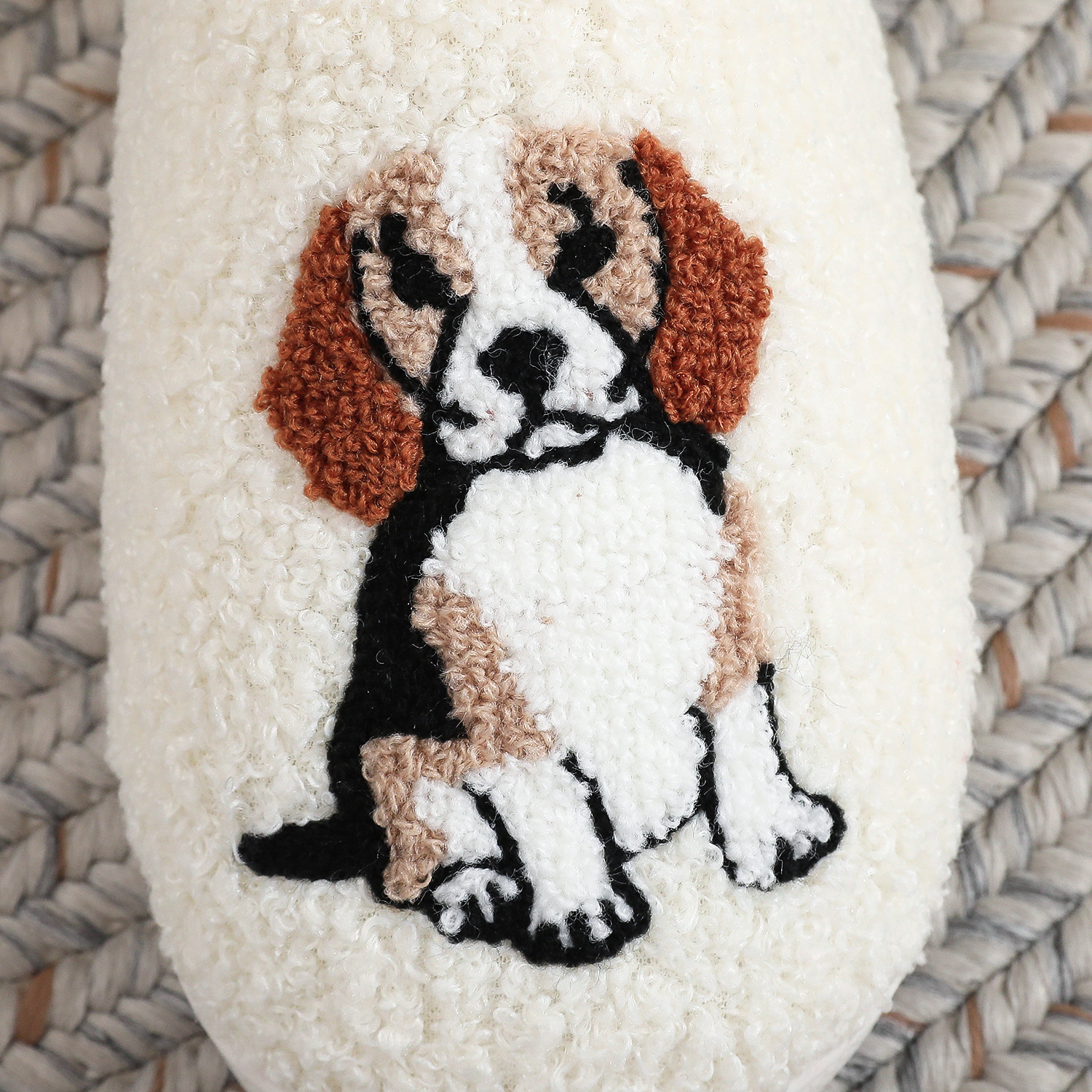 Beagle cotton home indoor anti slip cute cartoon dog slippers for women - Image 4