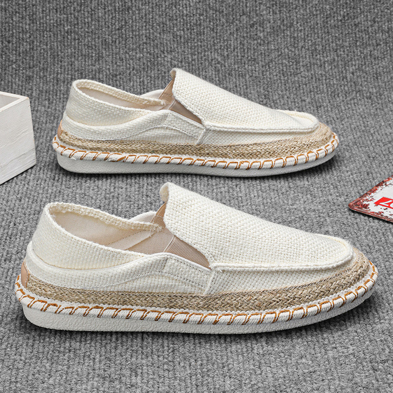 Fisherman Shoes Men's Breathable Cloth Shoes Hanfu Shoes Men's Casual Slip-On Loafers Driving Old Beijing Cloth Shoes - Image 8