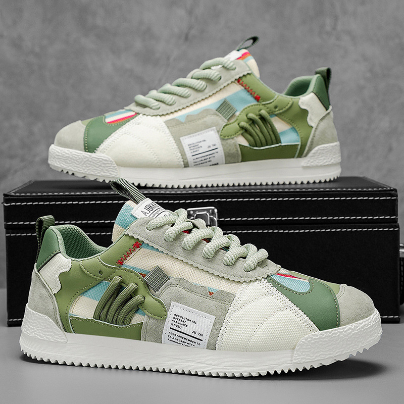 Thin Multi-Dopamine Agan Shoes Men's Mesh Breathable Fashion Versatile Casual Sports Sneakers - Image 9