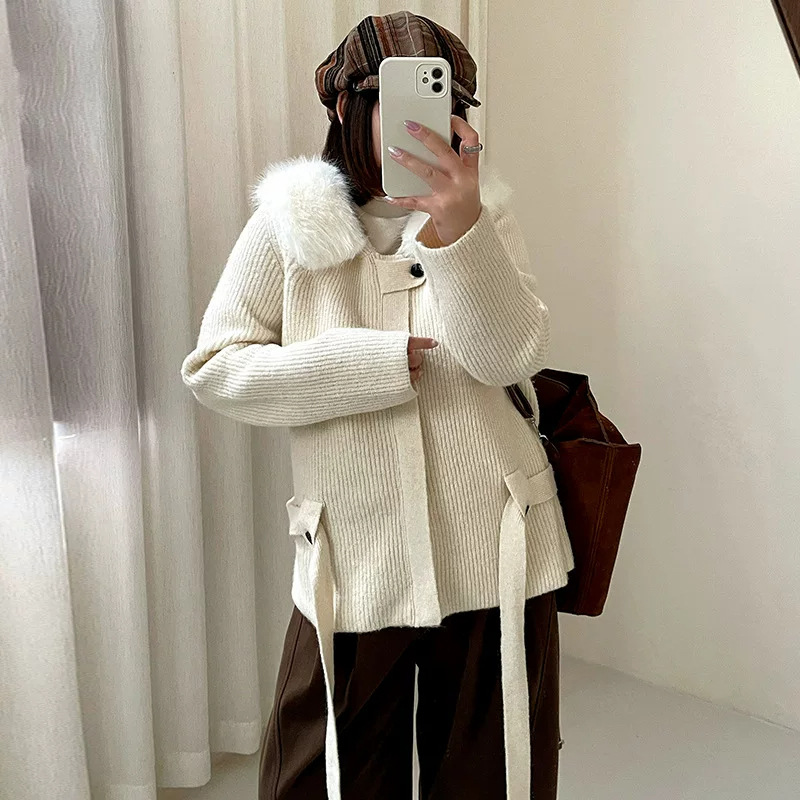 Tie up waist sweater - Image 2