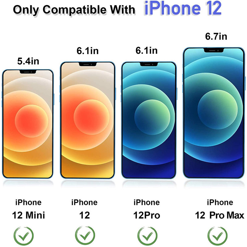Tempered Glass Privacy Screen Protector with Lens Film for iPhone 14 13 12 11 16 Pro - Image 5