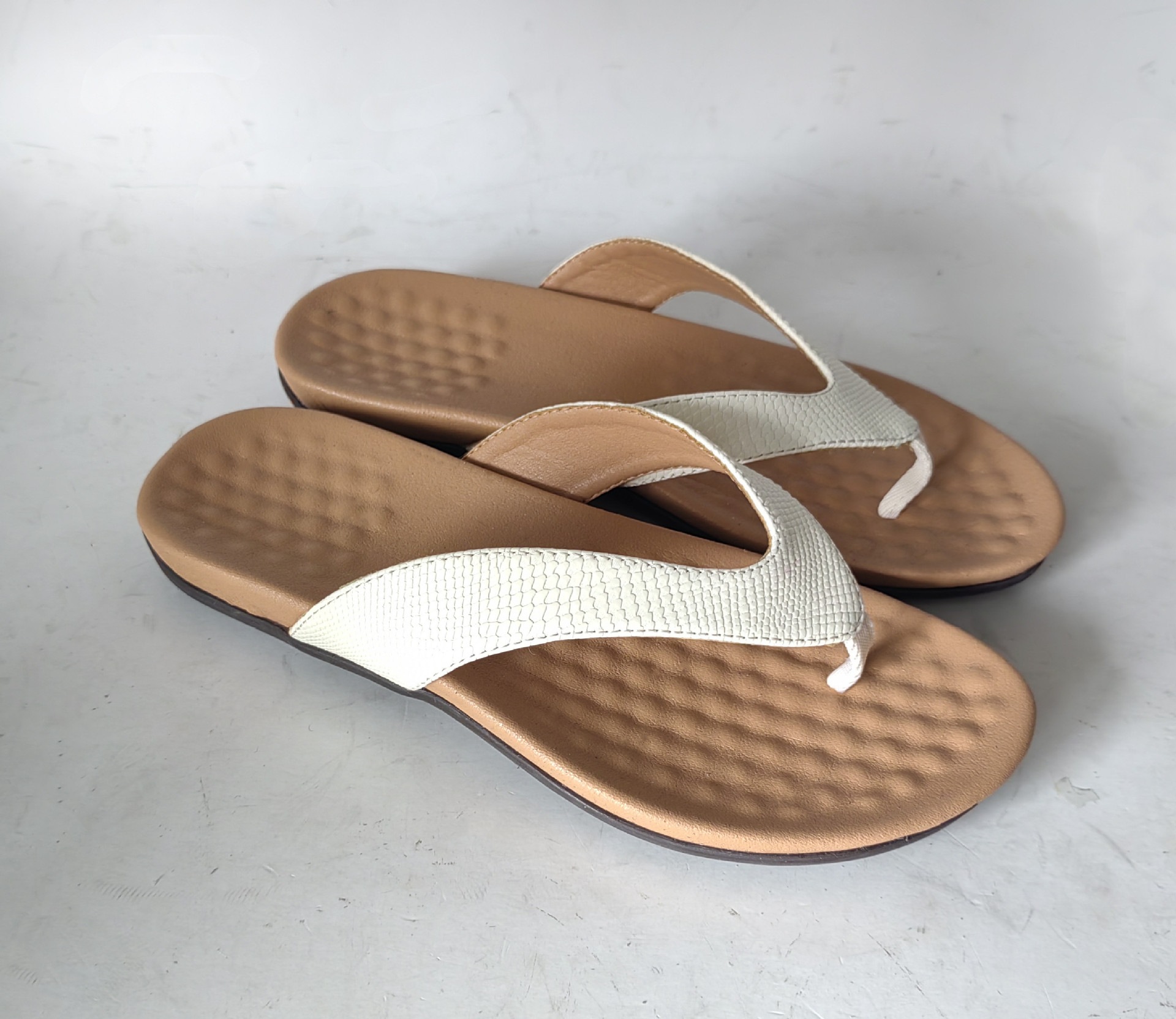 Herringbone Summer Sandals for Women, Soft Sole Non-Slip Flat Sandals, Comfortable Outdoor Wear, Toe-strap Design - Image 6